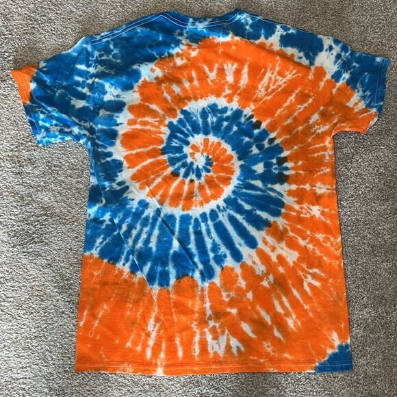 Tie dye Florida Gators Basketball football team t shirt M mens cotton madness - Picture 4 of 4